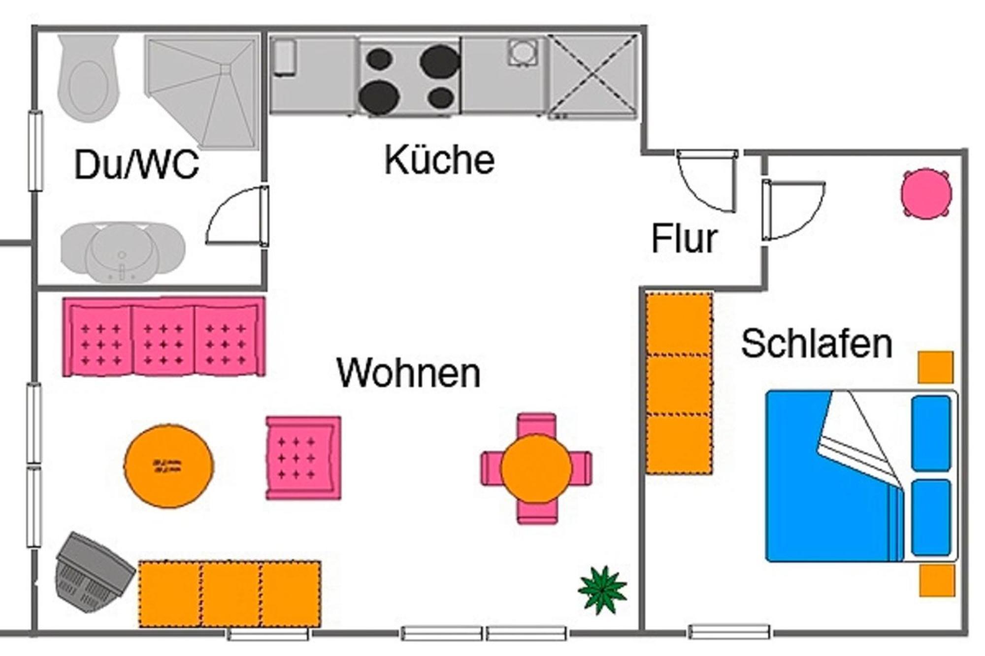 Апартаменты Huetigendachs, Fw 4 Цингст Экстерьер фото